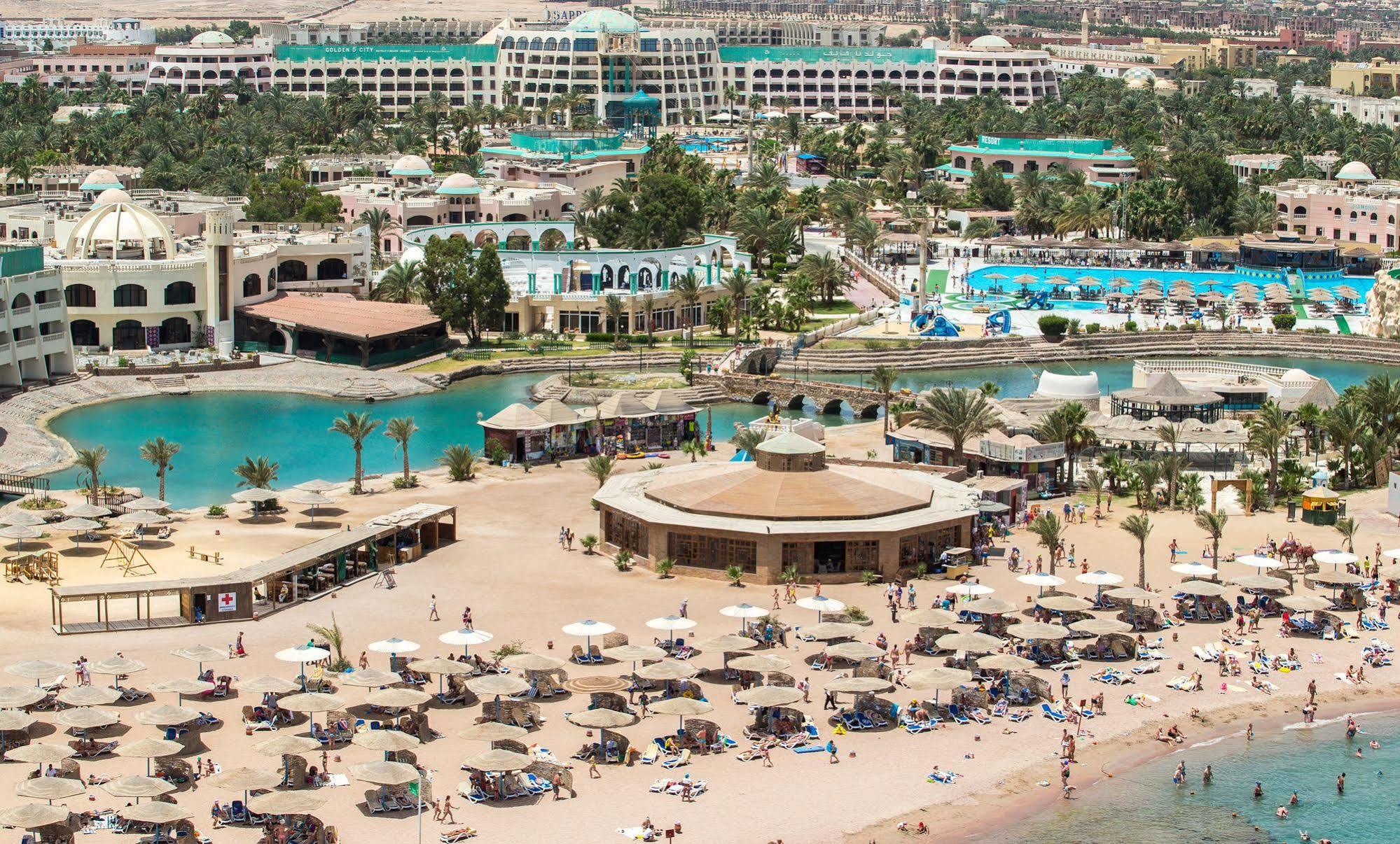 Golden 5 Sapphire Suites Hotel Хургада Екстер'єр фото